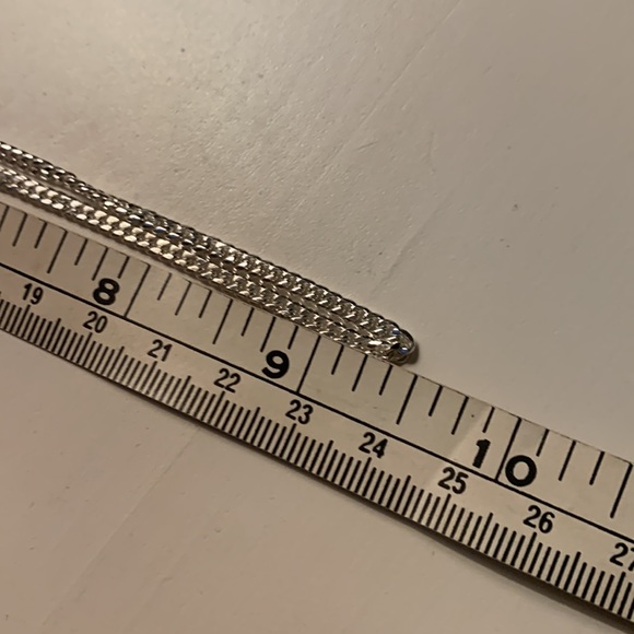 Sterling Silver curb chain 19” - Picture 4 of 4